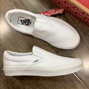 VANS CLASSIC SLIP ON TRUE WHITE men’s